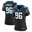 Zennovawear Jaden Crumedy 96 Carolina Panthers Women's Game Jersey - Black