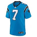 Zennovawear Jadeveon Clowney 7 Carolina Panthers Alternate Game Jersey - Men Blue