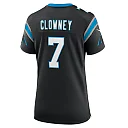 Zennovawear Jadeveon Clowney 7 Carolina Panthers Game Women Jersey - Black