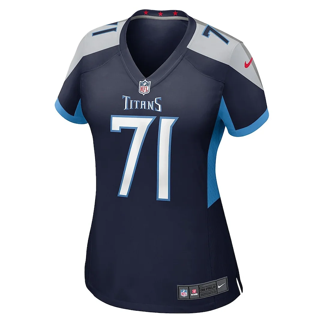Zennovawear Jaelyn Duncan 71 Tennessee Titans Women's Game Jersey - Navy