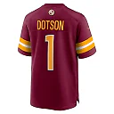Zennovawear Jahan Dotson 1 Washington Commanders Men Game Jersey - Burgundy