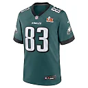 Zennovawear Jahan Dotson 83 Philadelphia Eagles Super Bowl LIX Jersey - Men's - Midnight Green