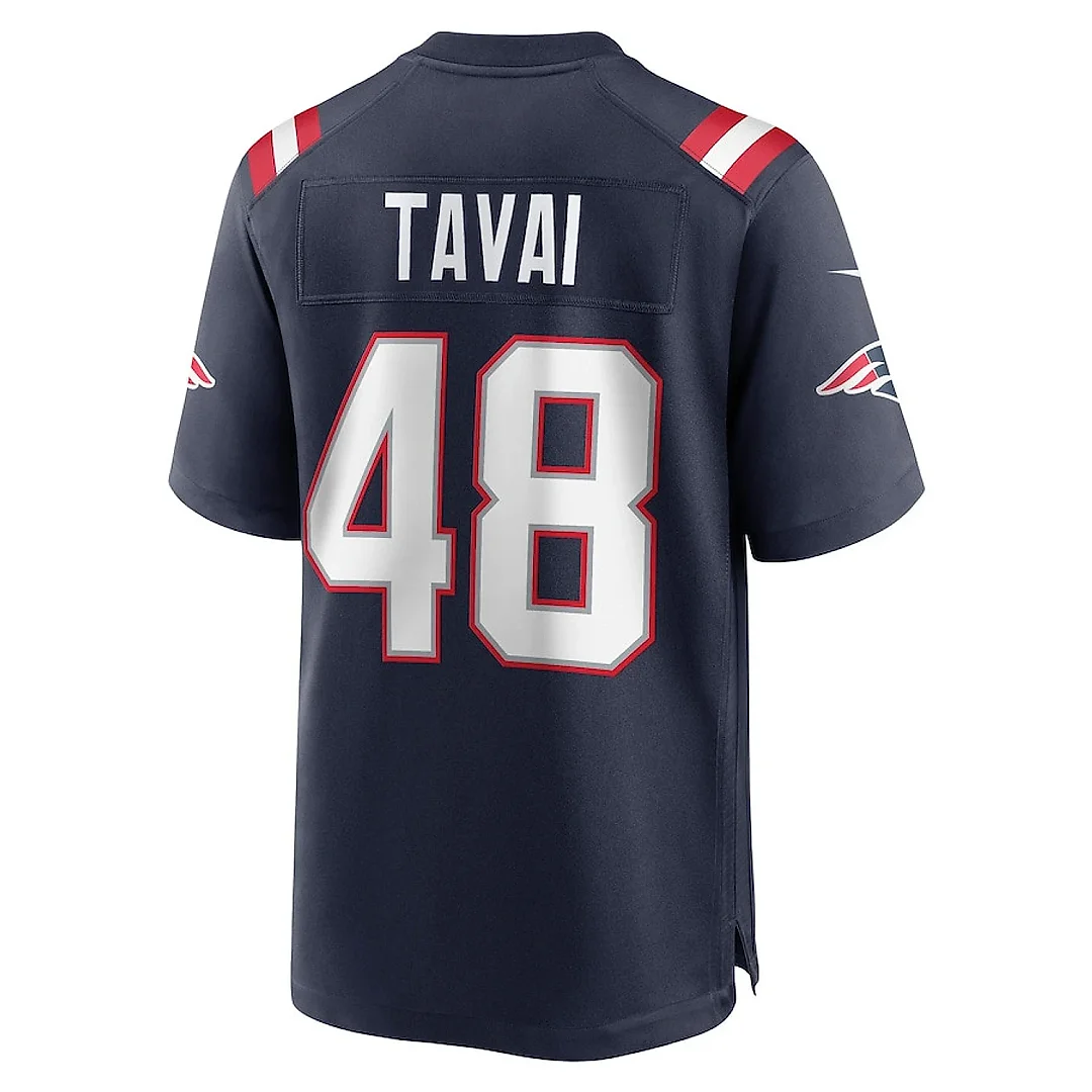 Zennovawear Jahlani Tavai 48 New England Patriots Men Game Jersey - Navy