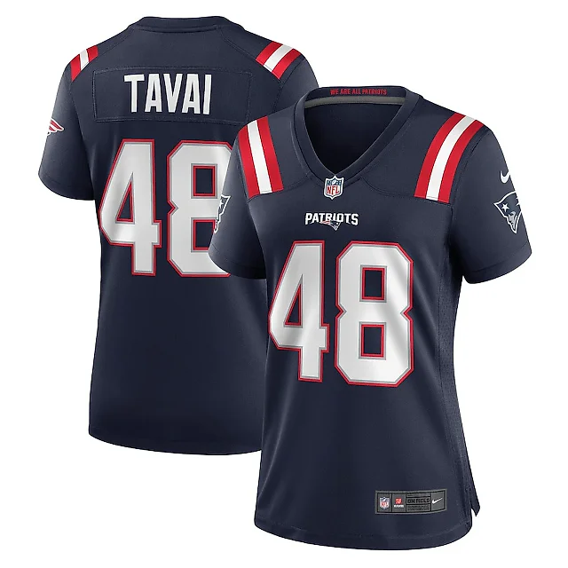 Zennovawear Jahlani Tavai 48 New England Patriots Women Game Jersey - Navy