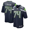 Zennovawear Jake Curhan 74 Seattle Seahawks Men Game Jersey - College Navy