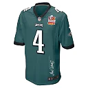 Zennovawear Jake Elliott 4 Philadelphia Eagles Super Bowl LIX Champions Patch 'New Orleans - Where Passion Ignites' EMBROIDERED Game Men Jersey...