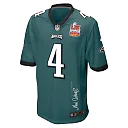 Zennovawear Jake Elliott 4 Philadelphia Eagles Super Bowl LIX Champions Patch 'New Orleans - The Ultimate Showdown' EMBROIDERED Game Men Jersey...