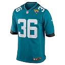 Zennovawear Jake Funk 36 Jacksonville Jaguars Team Game Men Jersey - Teal