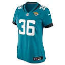 Zennovawear Jake Funk 36 Jacksonville Jaguars Women's Team Game Jersey - Teal