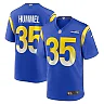 Zennovawear Jake Hummel 35 Los Angeles Rams Game Player Men Jersey - Royal