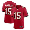 Zennovawear Jalen McMillan 15 Tampa Bay Buccaneers Game Men Jersey - Red