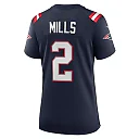 Zennovawear Jalen Mills 2 New England Patriots Women Game Jersey - Navy