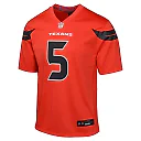Zennovawear Jalen Pitre 5 Houston Texans Youth Alternate Game Jersey - Red