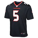Zennovawear Jalen Pitre 5 Houston Texans Youth Game Jersey - Navy