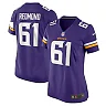 Zennovawear Jalen Redmond 61 Minnesota Vikings Women's Game Jersey - Purple