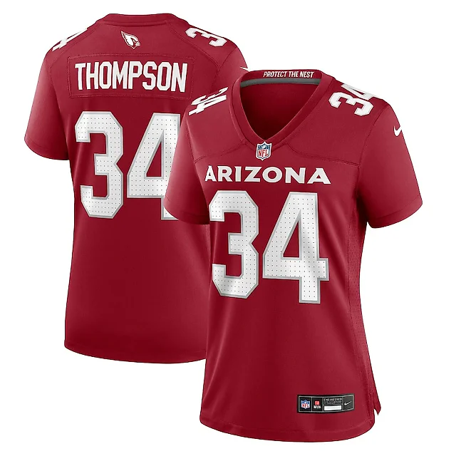 Zennovawear Jalen Thompson 34 Arizona Cardinals Women's Game Jersey - Cardinal
