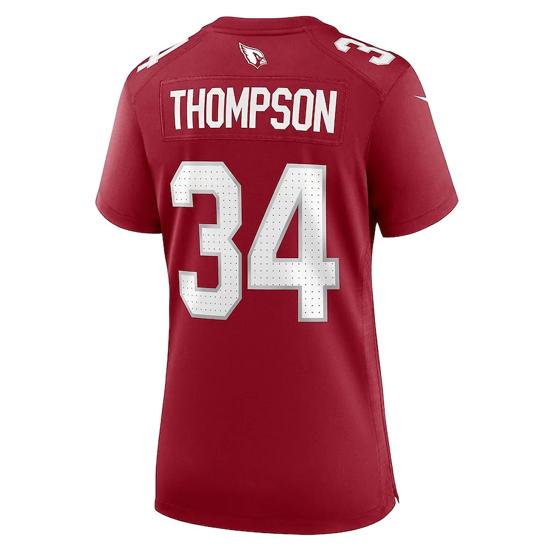 Zennovawear Jalen Thompson 34 Arizona Cardinals Women's Game Jersey - Cardinal