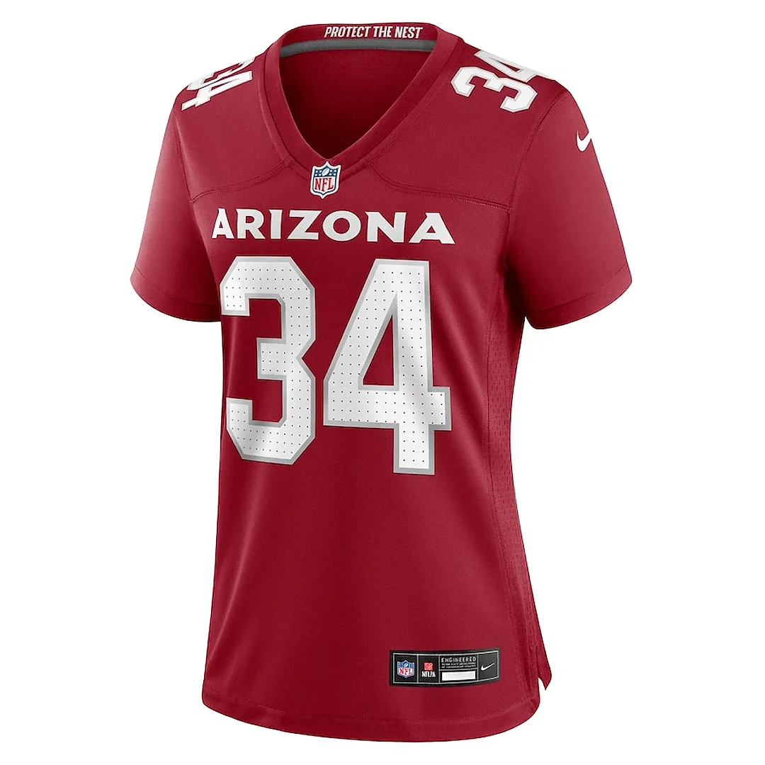 Zennovawear Jalen Thompson 34 Arizona Cardinals Women's Game Jersey - Cardinal