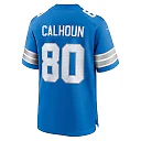 Zennovawear Jalon Calhoun 80 Detroit Lions Game Men Jersey - Blue