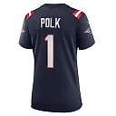 Zennovawear Ja'Lynn Polk 1 New England Patriots Women Team Game Jersey - Navy