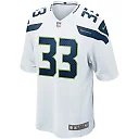 Zennovawear Jamal Adams 33 Seattle Seahawks Men Game Jersey - White
