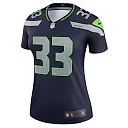 Zennovawear Jamal Adams 33 Seattle Seahawks Women Legend Jersey - College Navy