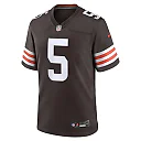Zennovawear Jameis Winston 5 Cleveland Browns Team Game Men Jersey - Brown