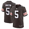 Zennovawear Jameis Winston 5 Cleveland Browns Team Game Men Jersey - Brown