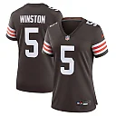 Zennovawear Jameis Winston 5 Cleveland Browns Women's Game Jersey - Brown