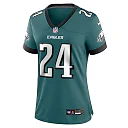 Zennovawear James Bradberry IV 24 Philadelphia Eagles Women's Team Game Jersey - Midnight Green