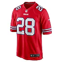 Zennovawear James Cook 28 Buffalo Bills Men Alternate Game Jersey - Red