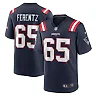 Zennovawear James Ferentz 65 New England Patriots Men Game Jersey - Navy