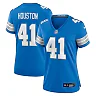 Zennovawear James Houston 41 Detroit Lions Women's Team Game Jersey - Blue