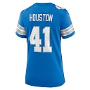 Zennovawear James Houston 41 Detroit Lions Women's Team Game Jersey - Blue