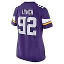 Zennovawear James Lynch 92 Minnesota Vikings Women Game Jersey - Purple