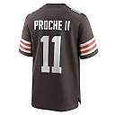 Zennovawear James Proche II 11 Cleveland Browns Game Men Jersey - Brown