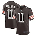 Zennovawear James Proche II 11 Cleveland Browns Game Men Jersey - Brown