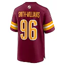 Zennovawear James Smith-Williams 96 Washington Commanders Game Men Jersey - Burgundy