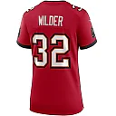 Zennovawear James Wilder 32 Tampa Bay Buccaneers Women Game Retired Jersey - Red