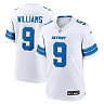 Zennovawear Jameson Williams 9 Detroit Lions White Game Men Jersey - White