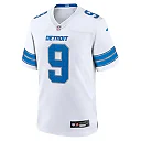 Zennovawear Jameson Williams 9 Detroit Lions White Game Men Jersey - White