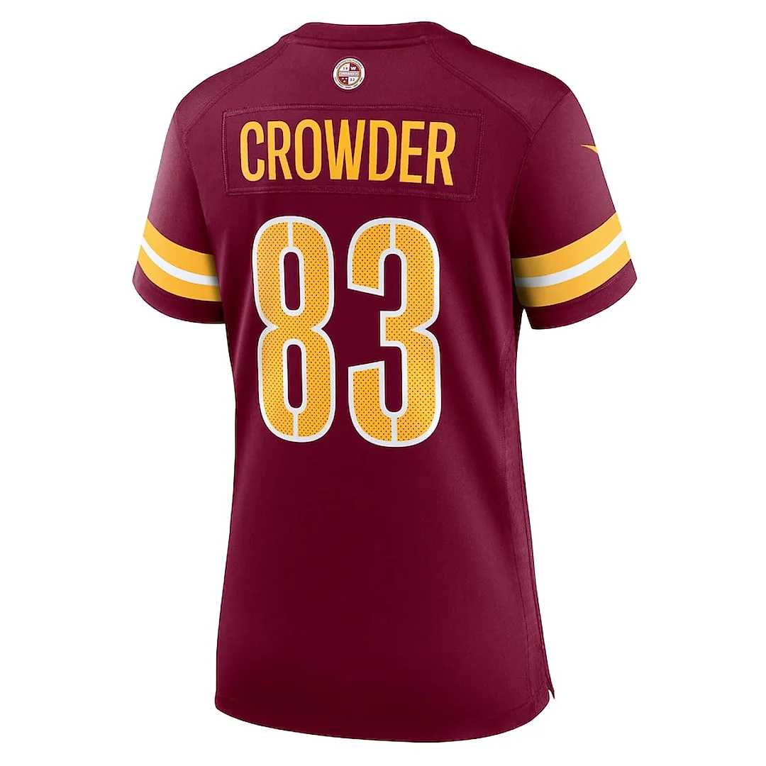 Zennovawear Jamison Crowder 83 Washington Commanders Women's Game Jersey - Burgundy