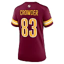 Zennovawear Jamison Crowder 83 Washington Commanders Women's Game Jersey - Burgundy
