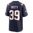 Zennovawear Jamycal Hasty 39 New England Patriots Game Men Jersey - Navy