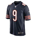 Zennovawear Jaquan Brisker 9 Chicago Bears Game Men Jersey - Navy