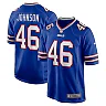 Zennovawear Jaquan Johnson 46 Buffalo Bills Game Jersey - Royal