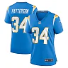 Zennovawear Jaret Patterson 34 Los Angeles Chargers Women's Game Jersey - Powder Blue