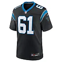 Zennovawear Jarrett Kingston 61 Carolina Panthers Game Men Jersey - Black