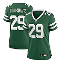 Zennovawear Jarrick Bernard 29 New York Jets Women's Team Game Jersey - Legacy Green