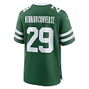 Zennovawear Jarrick Bernard-Converse 29 New York Jets Team Game Men Jersey - Legacy Green